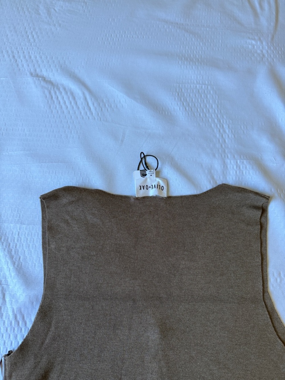 Olive & Oak Chestnut Brown Button-Up Knit Vest - Picture 4 of 9